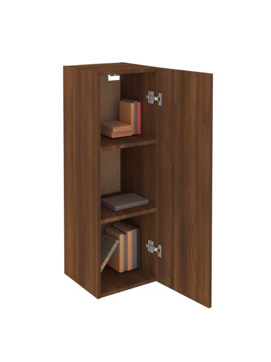 TV skříňky 2 ks hnědý dub 30,5 x 30 x 90 cm kompozitní dřevo