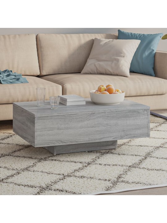 Konferenční stolek šedý sonoma 85 x 55 x 31 cm kompozitní dřevo