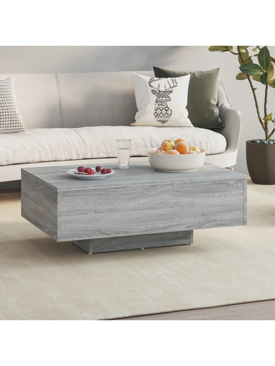Konferenční stolek šedý sonoma 85 x 55 x 31 cm kompozitní dřevo