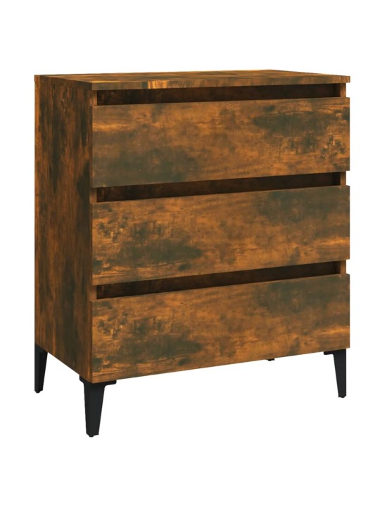 Příborník kouřový dub 60 x 35 x 69 cm kompozitní dřevo