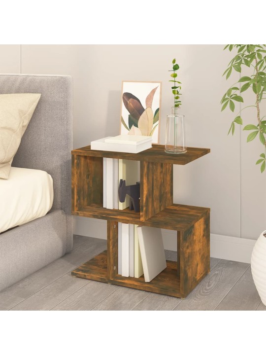 Noční stolky 2 ks kouřový dub 50x30x51,5 cm kompozitní dřevo