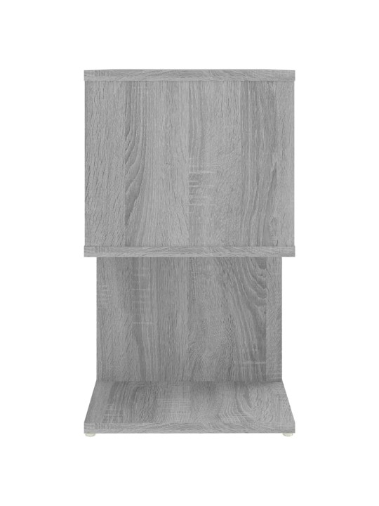Noční stolky 2 ks šedé sonoma 50x30x51,5 cm kompozitní dřevo