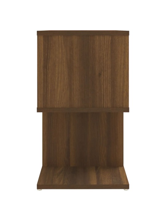 Noční stolky 2 ks hnědý dub 50x30x51,5 cm kompozitní dřevo