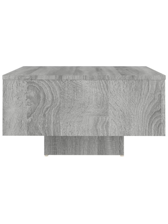 Konferenční stolek šedý sonoma 60x60x31,5 cm kompozitní dřevo