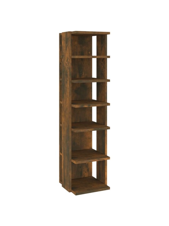 Botník kouřový dub 27,5x27x102 cm kompozitní dřevo
