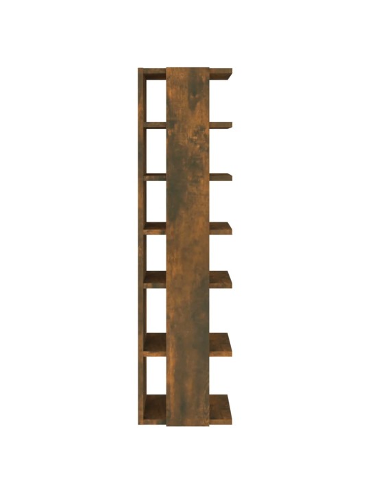 Botník kouřový dub 27,5x27x102 cm kompozitní dřevo