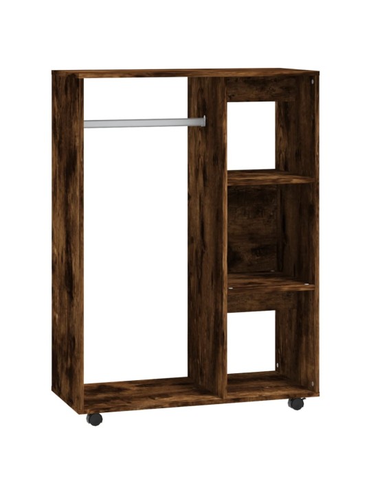 Šatní skříň kouřový dub 80 x 40 x 110 cm kompozitní dřevo