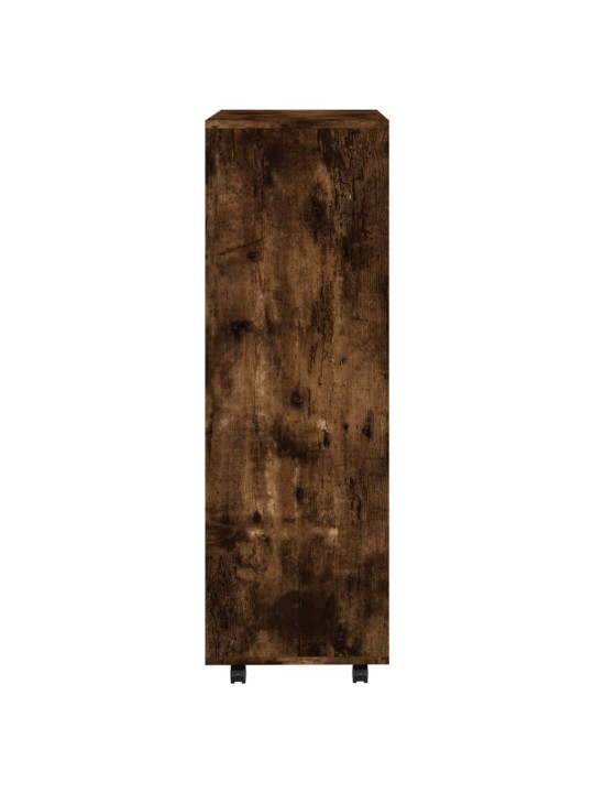 Šatní skříň kouřový dub 80 x 40 x 110 cm kompozitní dřevo