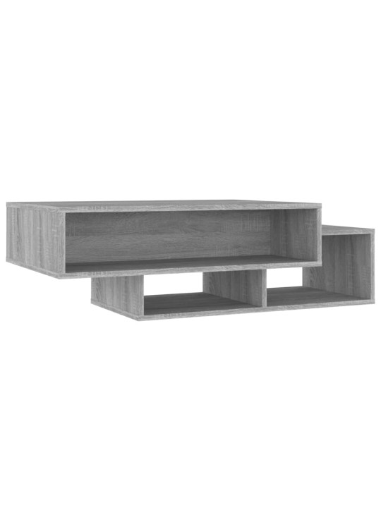 Konferenční stolek šedý sonoma 105x55x32 cm kompozitní dřevo