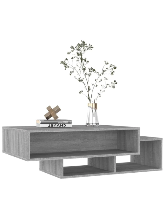 Konferenční stolek šedý sonoma 105x55x32 cm kompozitní dřevo