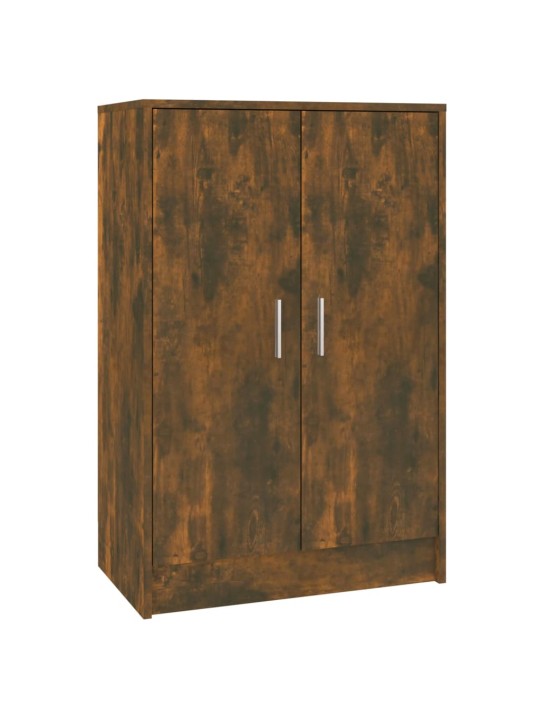 Botník kouřový dub 60 x 35 x 92 cm kompozitní dřevo