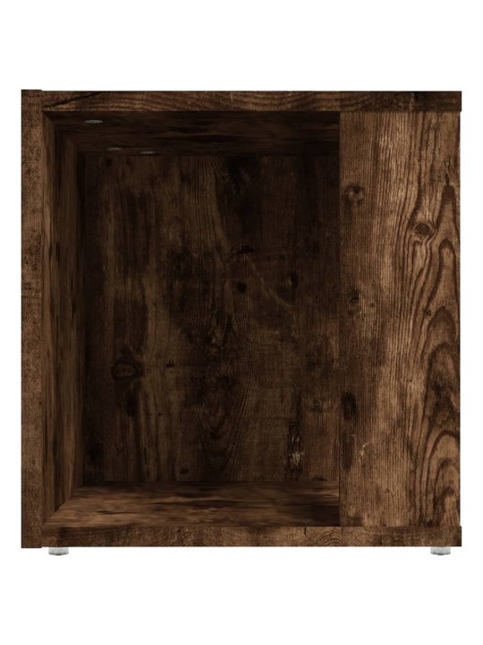 Odkládací stolek kouřový dub 33 x 33 x 34,5 cm kompozitní dřevo