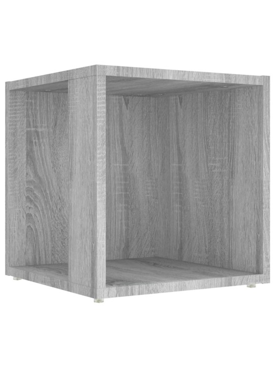 Odkládací stolek šedý sonoma 33 x 33 x 34,5 cm kompozitní dřevo