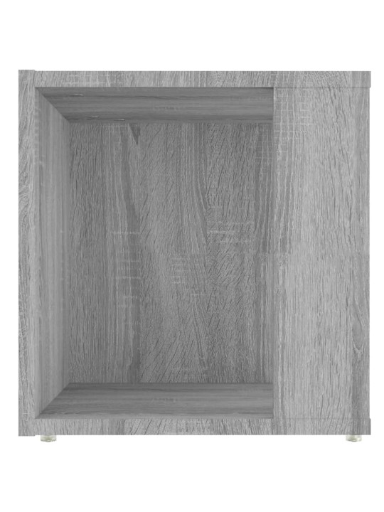 Odkládací stolek šedý sonoma 33 x 33 x 34,5 cm kompozitní dřevo