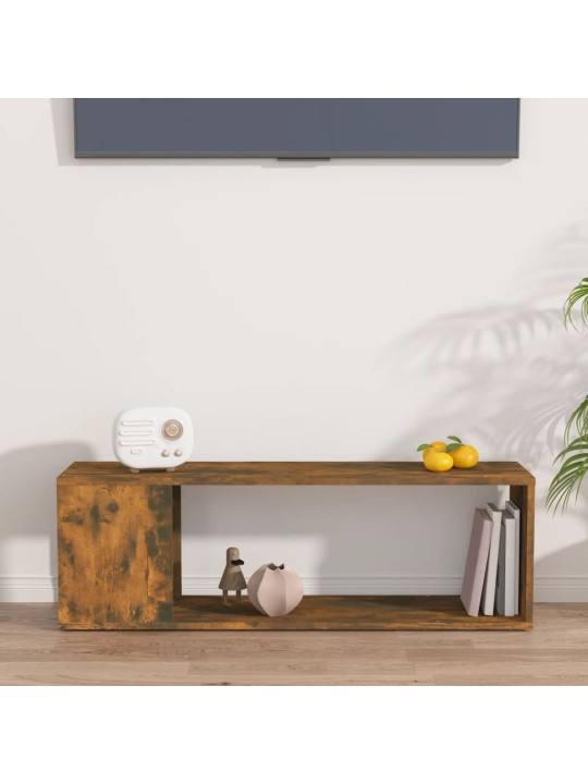 TV skříňka kouřový dub 100 x 24 x 32 cm kompozitní dřevo