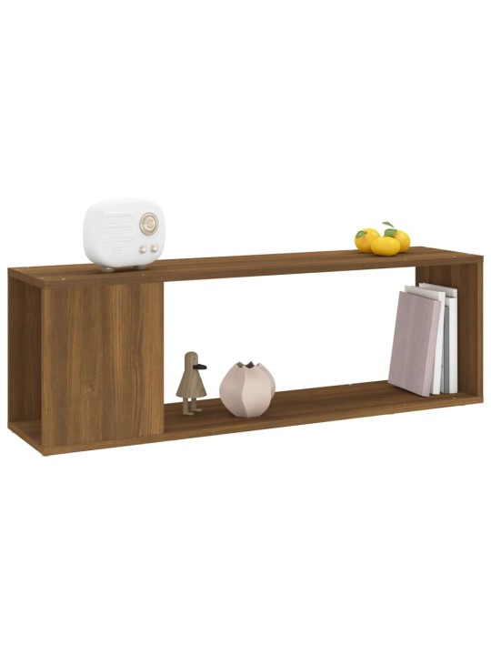 TV skříňka hnědý dub 100 x 24 x 32 cm kompozitní dřevo
