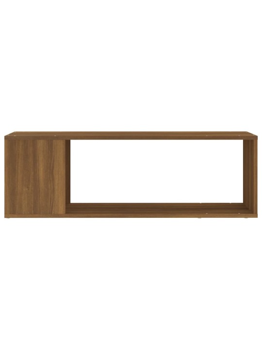 TV skříňka hnědý dub 100 x 24 x 32 cm kompozitní dřevo