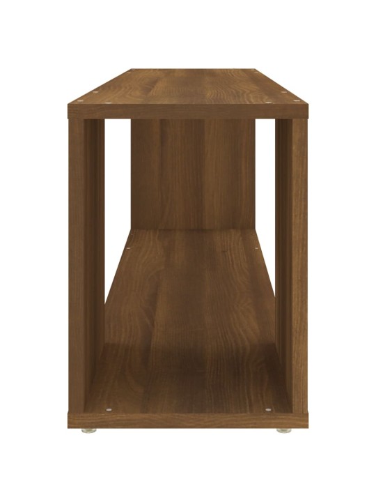 TV skříňka hnědý dub 100 x 24 x 32 cm kompozitní dřevo