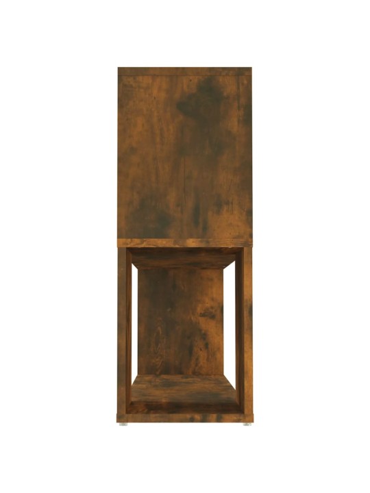 Knihovna kouřový dub 100 x 24 x 63 cm kompozitní dřevo
