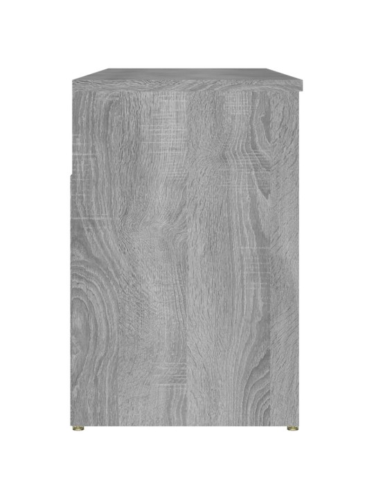 Lavice s botníkem šedá sonoma 105 x 30 x 45 cm kompozitní dřevo