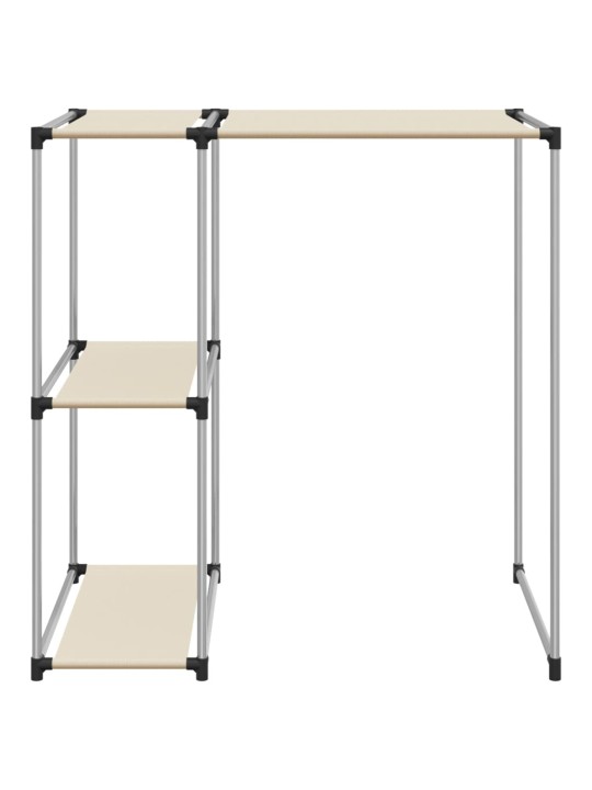 Úložný regál nad pračku Krém 87 x 55 x 90,5 cm železo