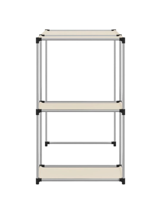 Úložný regál nad pračku Krém 87 x 55 x 90,5 cm železo