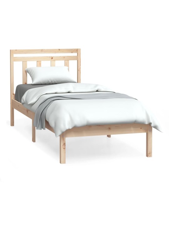 Rám postele 75 x 190 cm Small Single masivní dřevo