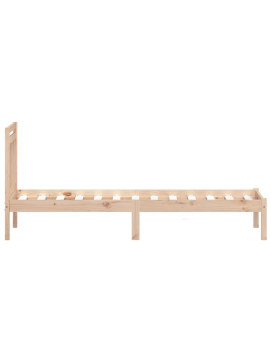 Rám postele 75 x 190 cm Small Single masivní dřevo