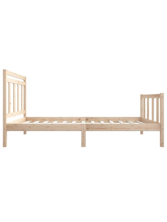 Rám postele 75 x 190 cm Small Single masivní dřevo
