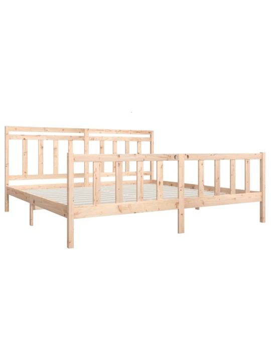 Rám postele masivní dřevo 200 x 200 cm