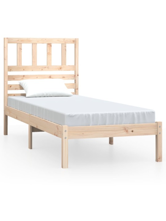 Rám postele 90 x 190 cm Single masivní borovice
