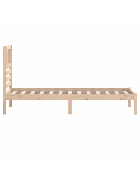 Rám postele 90 x 190 cm Single masivní borovice