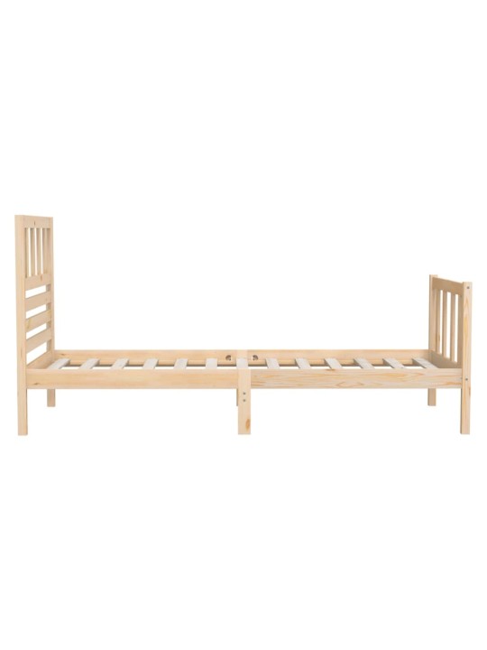 Rám postele 75 x 190 cm Small Single masivní dřevo