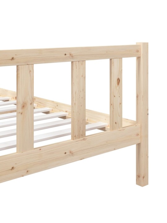 Rám postele masivní dřevo 90 x 200 cm