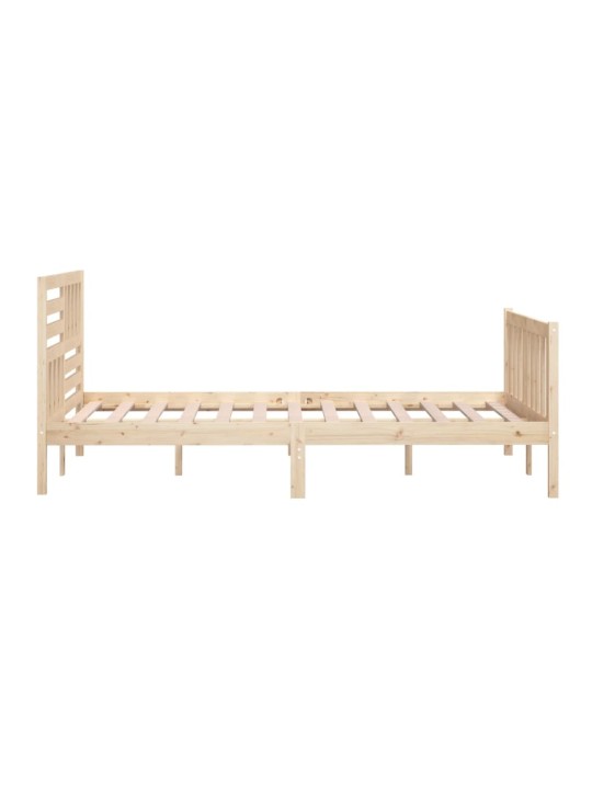 Rám postele masivní dřevo 200 x 200 cm