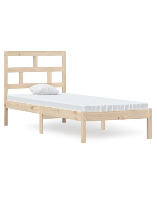 Rám postele 75 x 190 cm Small Single masivní dřevo