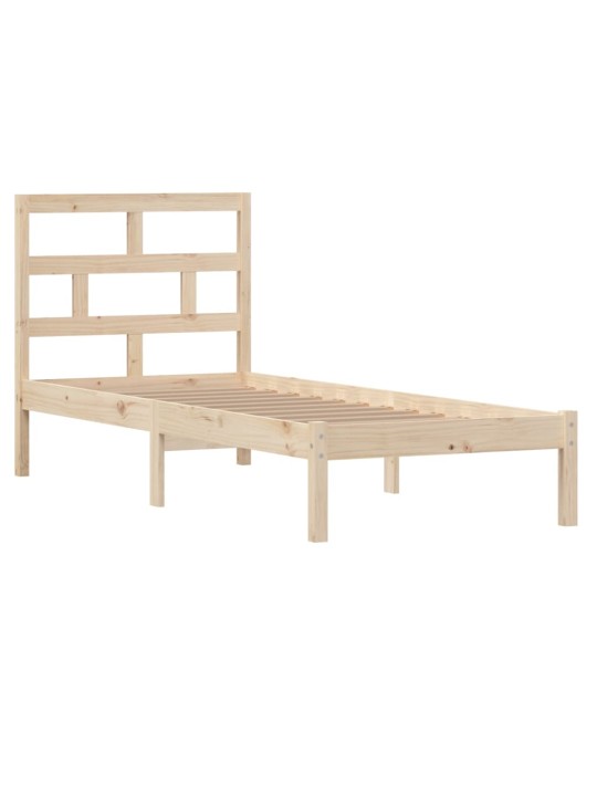 Rám postele 75 x 190 cm Small Single masivní dřevo