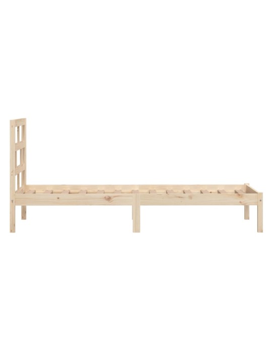 Rám postele 75 x 190 cm Small Single masivní dřevo