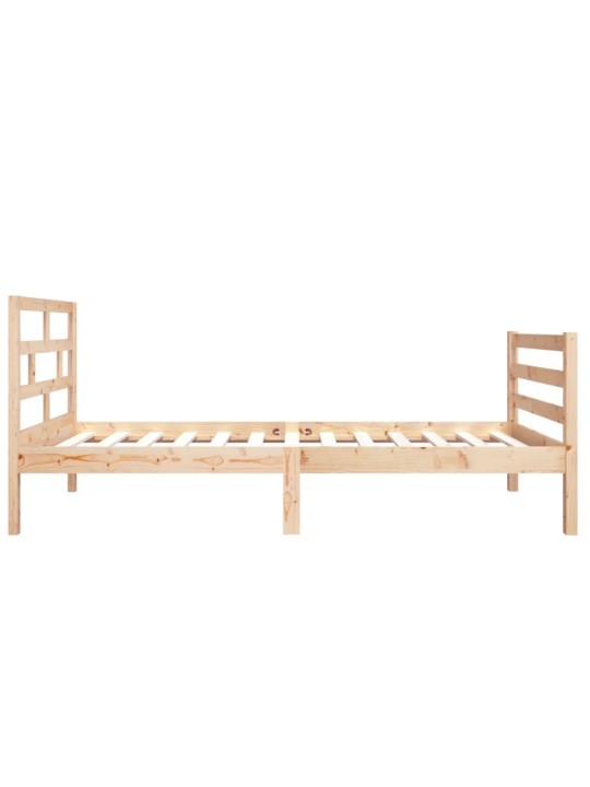 Rám postele 75 x 190 cm Small Single masivní dřevo