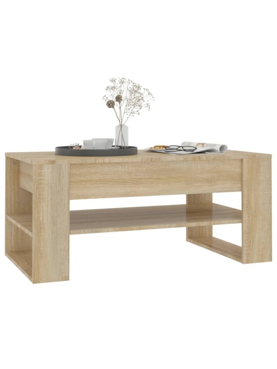 Konferenční stolek dub sonoma 102 x 55 x 45 cm kompozitní dřevo