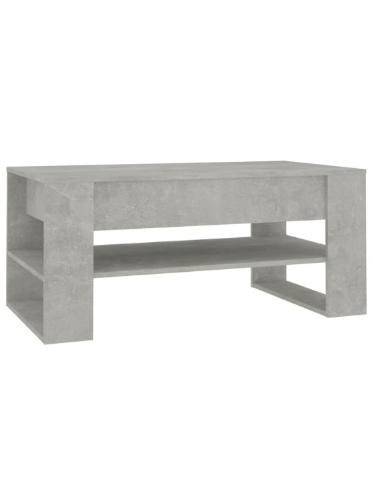 Konferenční stolek betonově šedý 102x55x45 cm kompozitní dřevo