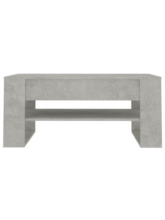 Konferenční stolek betonově šedý 102x55x45 cm kompozitní dřevo