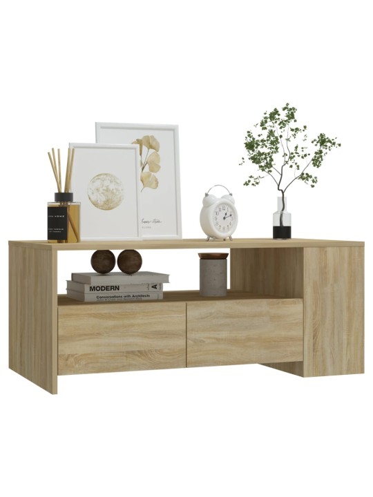 Konferenční stolek dub sonoma 102 x 55 x 42 cm kompozitní dřevo