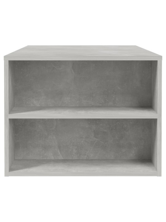Konferenční stolek betonově šedý 102x55x42 cm kompozitní dřevo