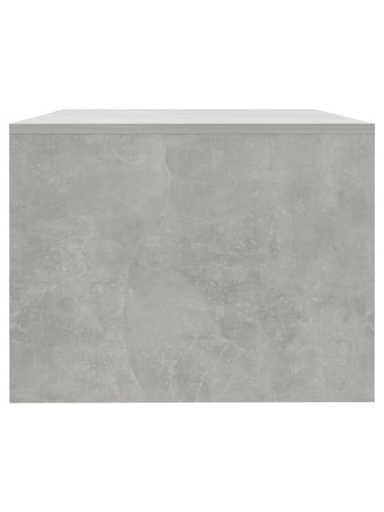 Konferenční stolek betonově šedý 102x55x42 cm kompozitní dřevo