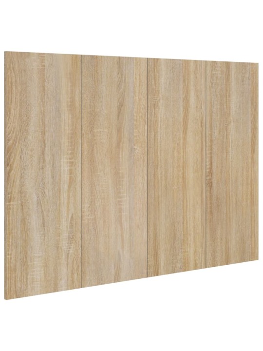 Čelo postele dub sonoma 120 x 1,5 x 80 cm kompozitní dřevo