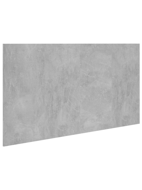 Čelo postele betonově šedé 160 x 1,5 x 80 cm kompozitní dřevo