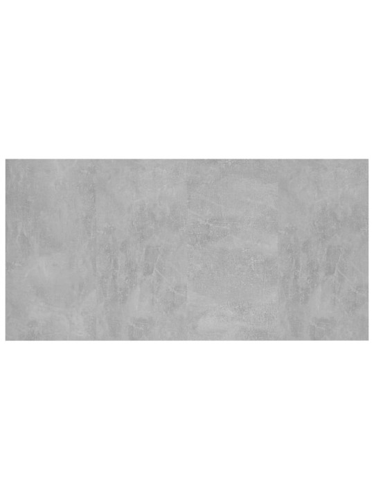 Čelo postele betonově šedé 160 x 1,5 x 80 cm kompozitní dřevo