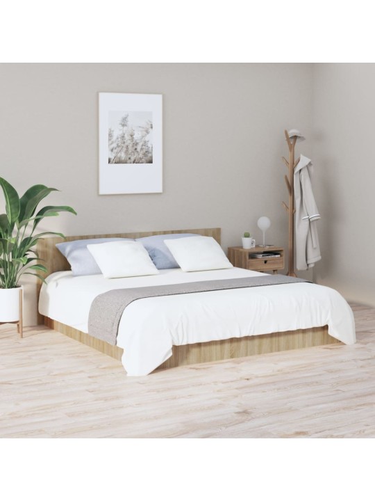 Čelo postele dub sonoma 200 x 1,5 x 80 cm kompozitní dřevo