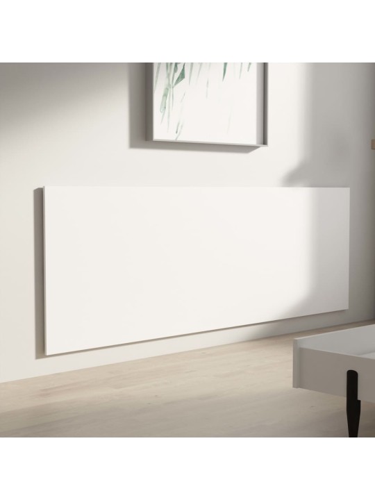 Nástěnné čelo postele bílé 240 x 1,5 x 80 cm kompozitní dřevo